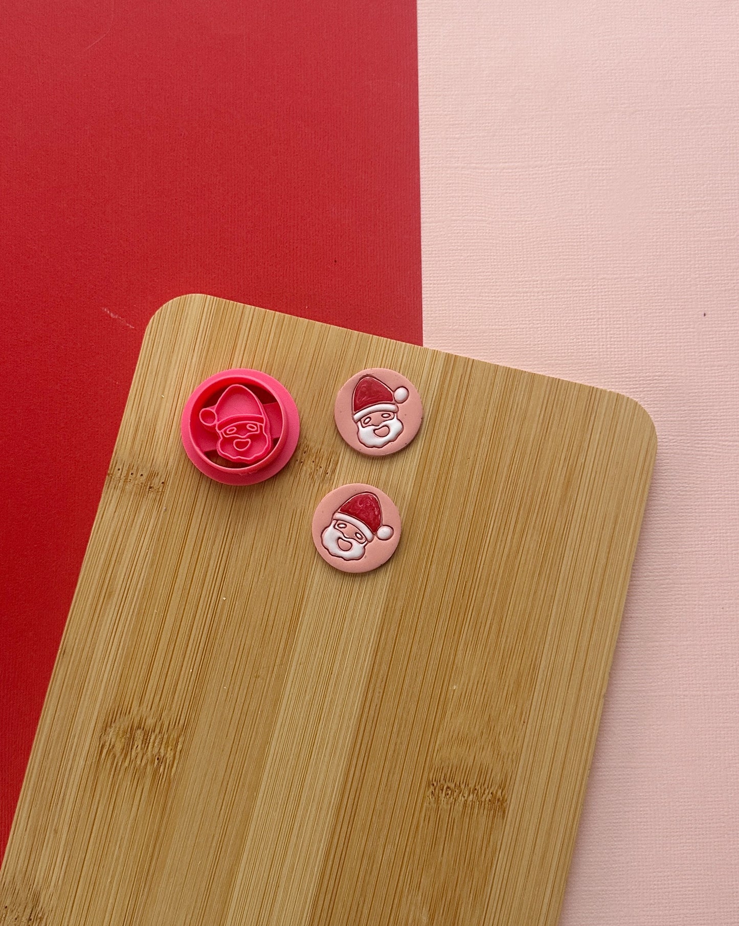 Santa Sugar Cookie Clay Cutter