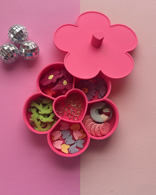 Earring Assembly Container with Lid