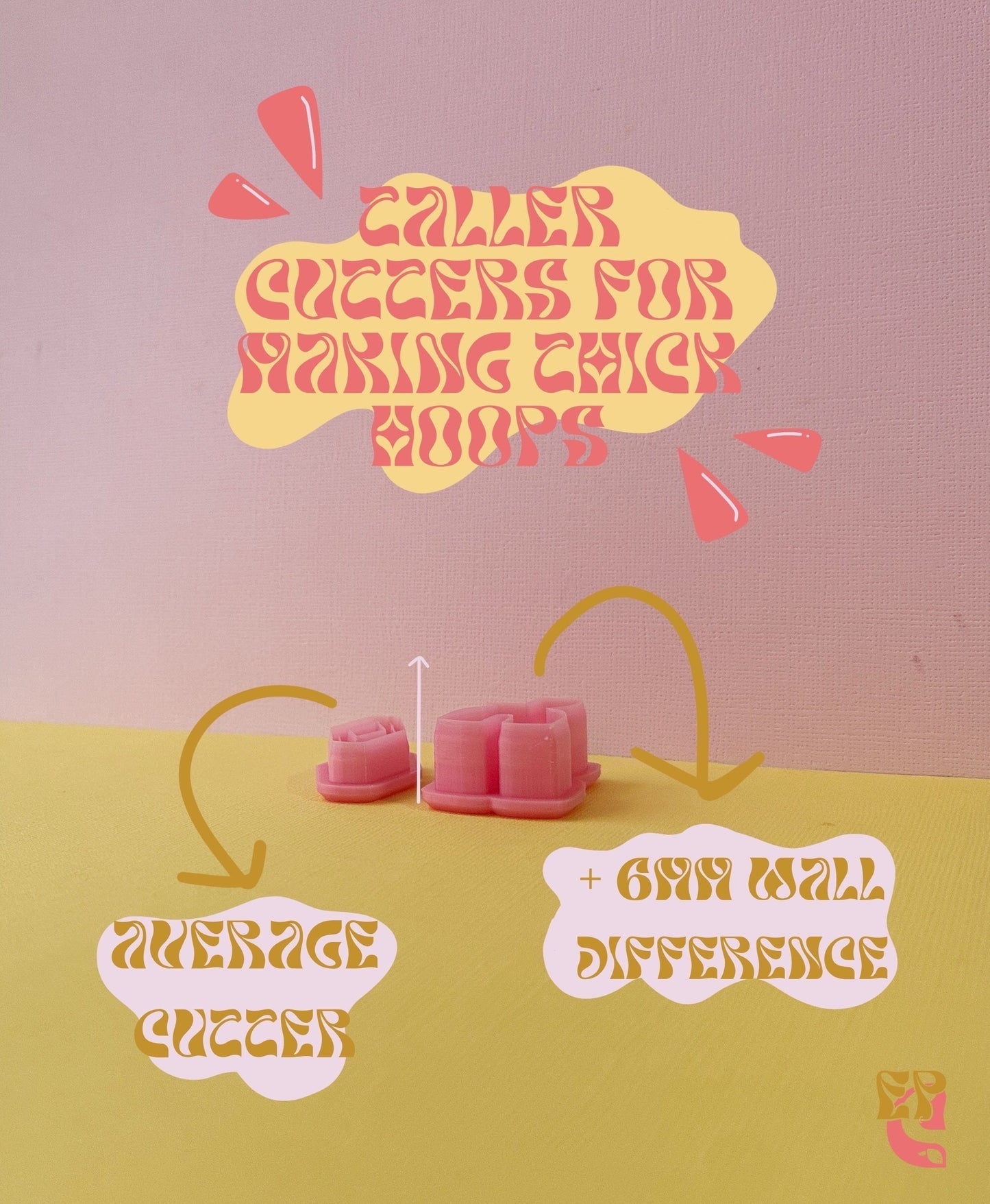 Dainty Rectangle Hoop Clay Cutter Set