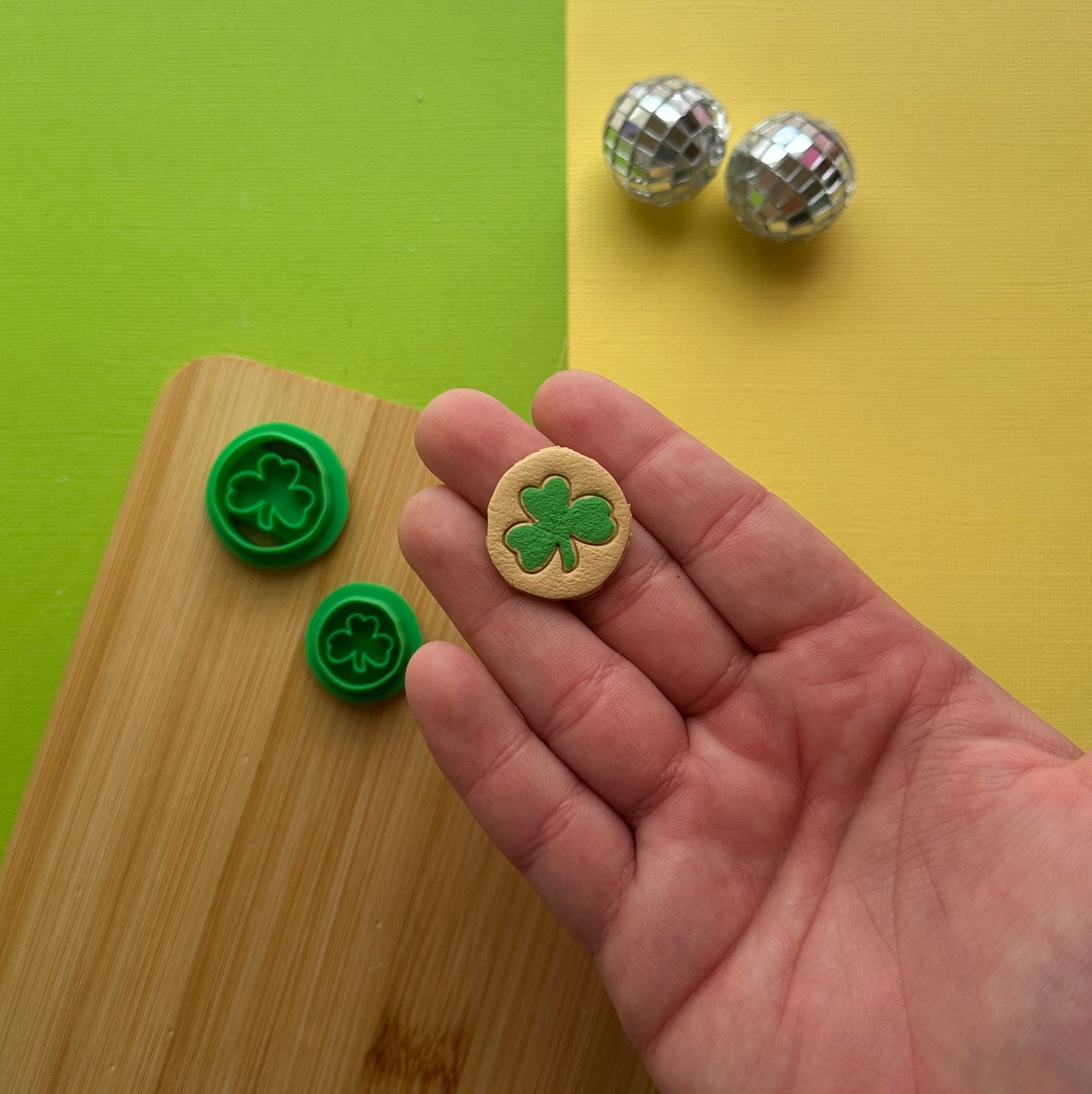 Shamrock Sugar Cookie Clay Cutter