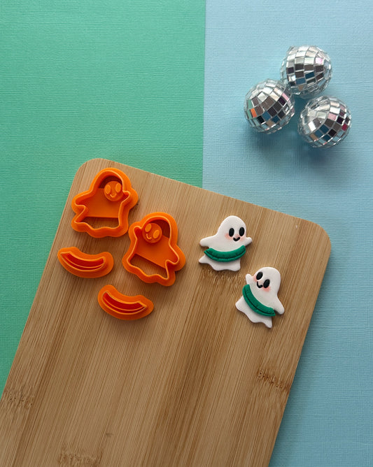 Ghost with Floaty Clay Cutter Set