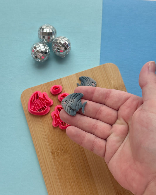 Striped Fish Clay Cutter Set
