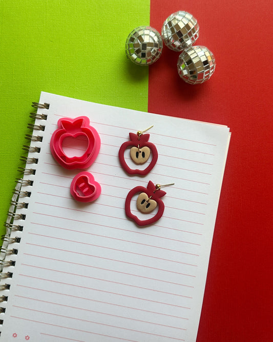 Apple Dangle Clay Cutter Set