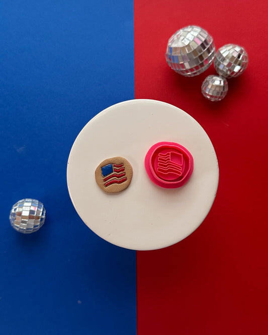 Flag Sugar Cookie Clay Cutter