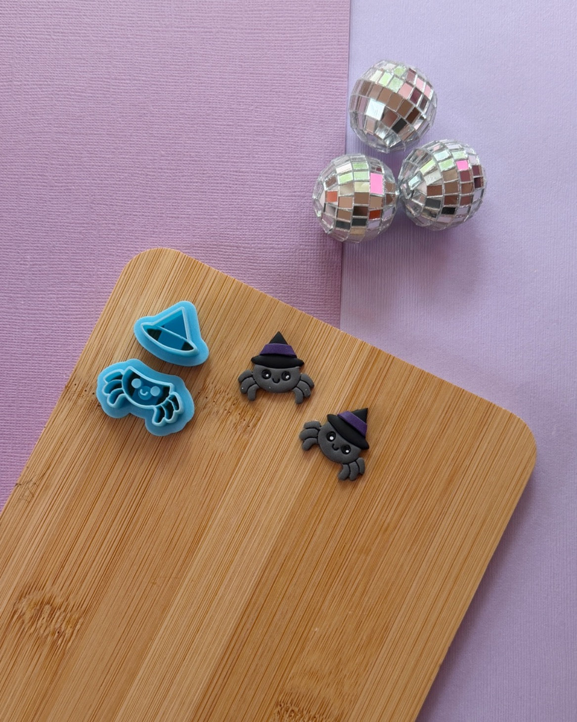 Spider Witch Clay Cutter Set