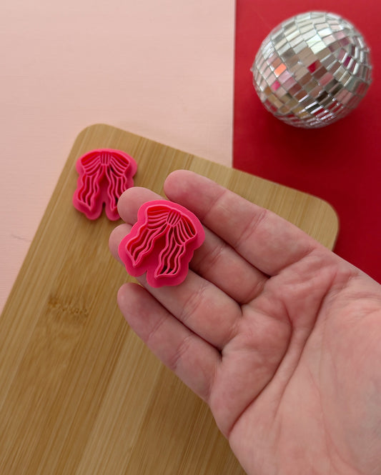 Striped Bow Clay Cutter