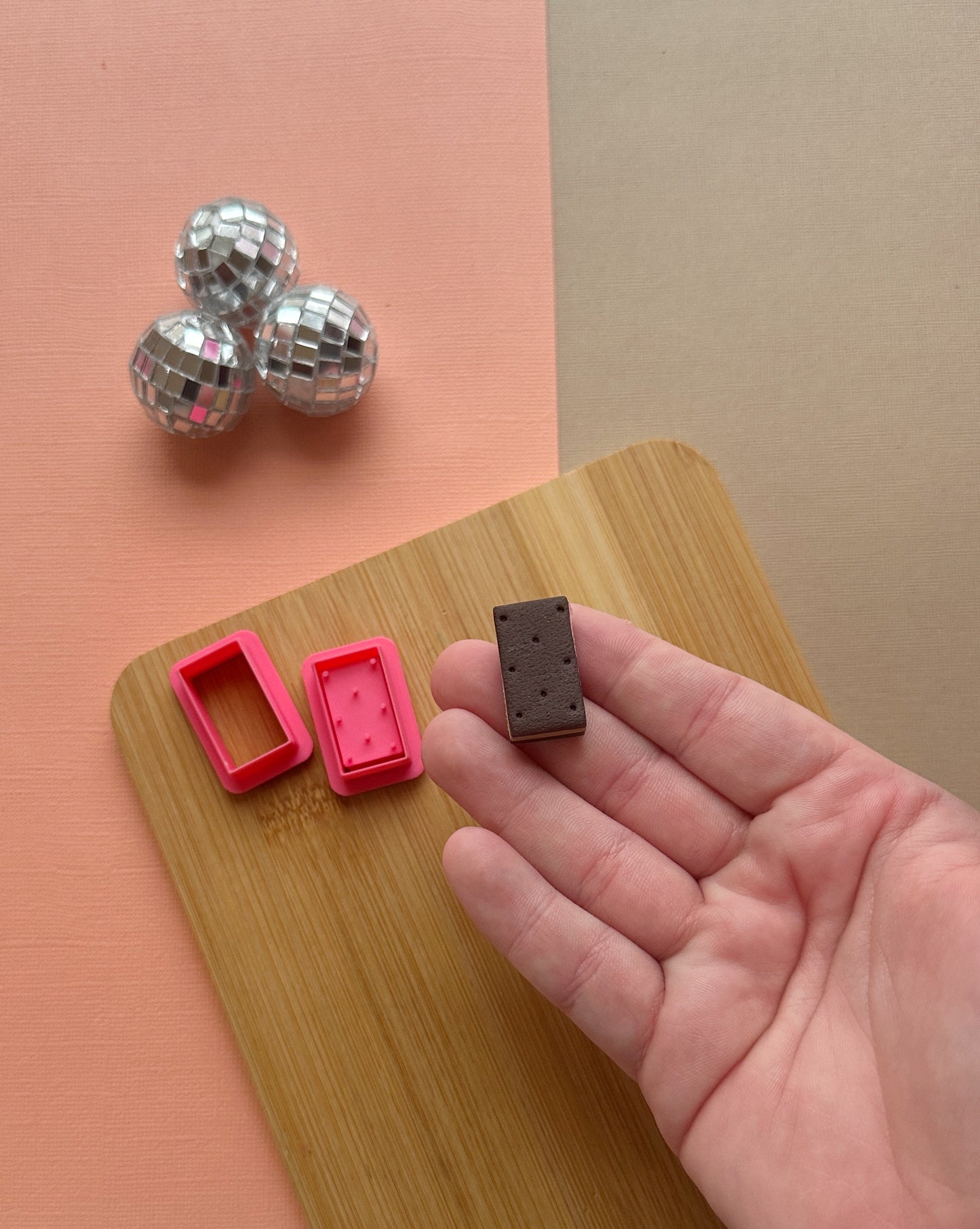 Ice Cream Sandwich Clay Cutter Set