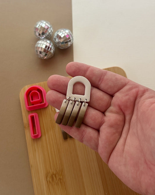 Classic Arch Dangle Clay Cutter Set