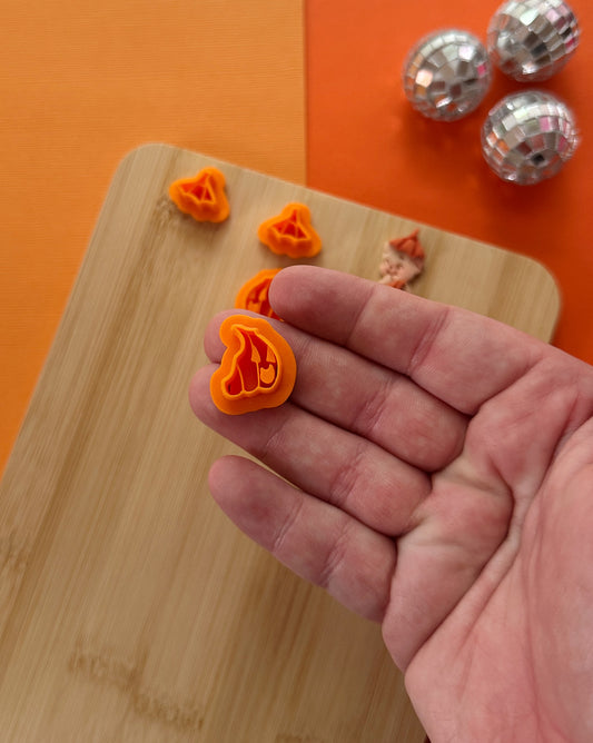 Pumpkin Kewpie Outfit Clay Cutter Set