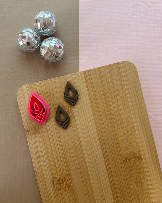 Bridal Diamond Shape Clay Cutter