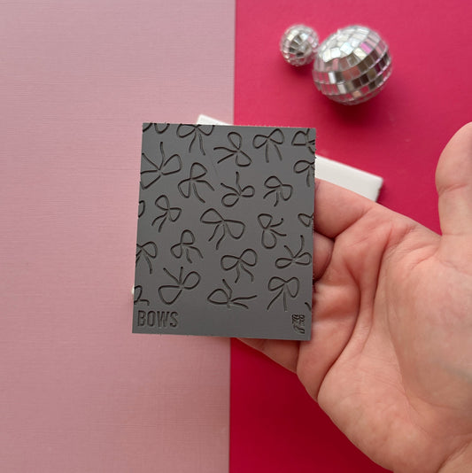 Bow Texture Mat