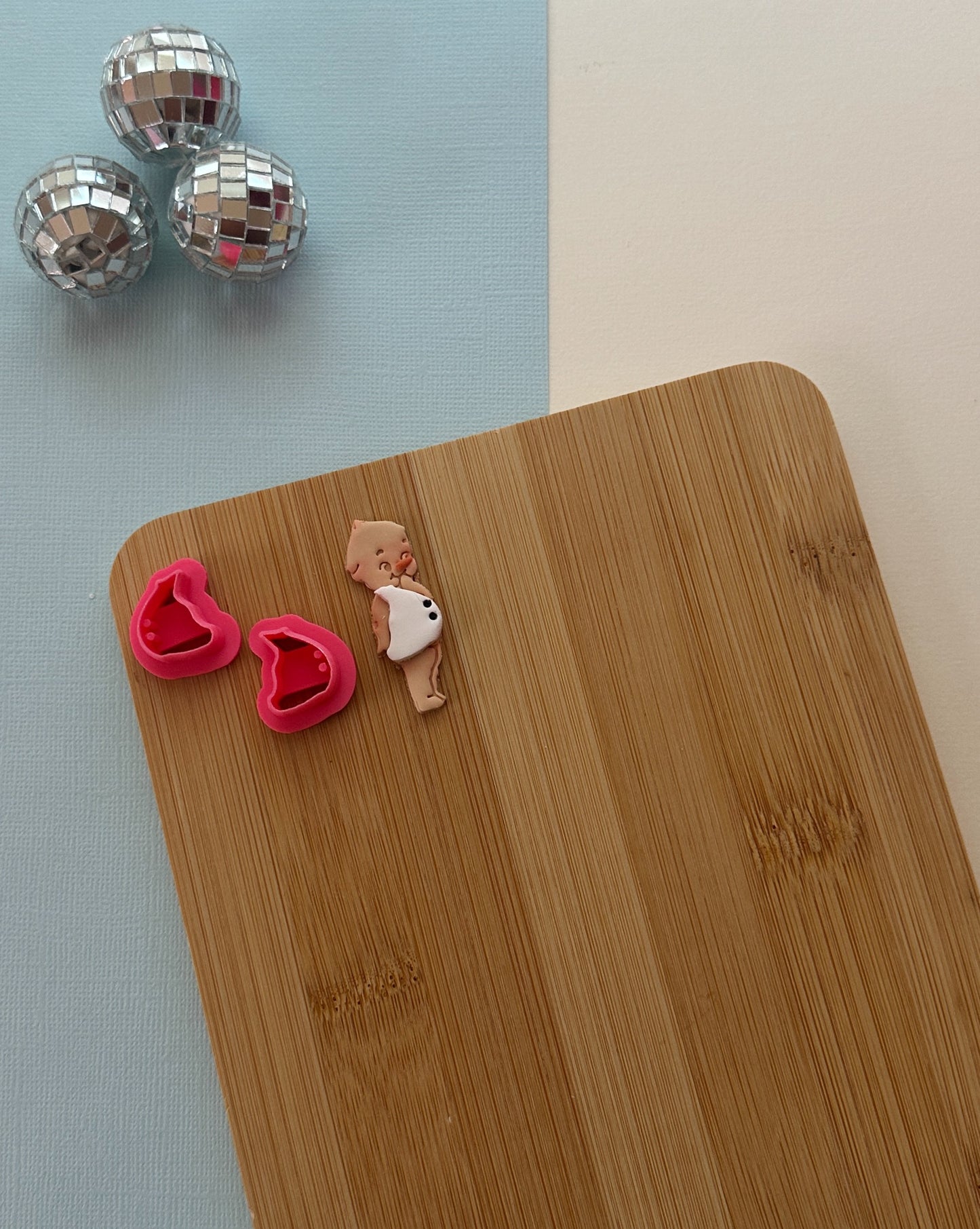Snowman Kewpie Outfit Clay Cutter
