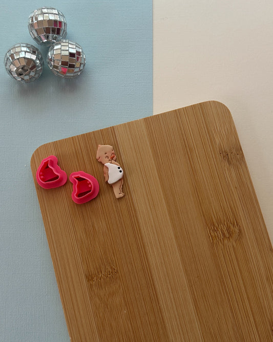 Snowman Kewpie Outfit Clay Cutter