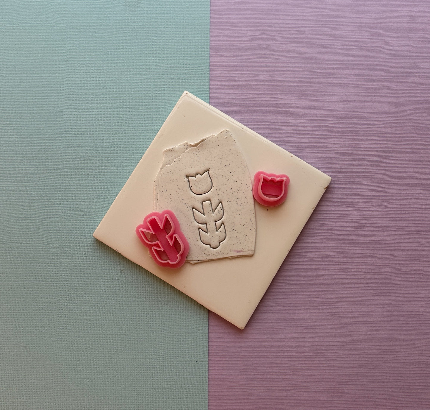 Tulip Dangle Clay Cutter Set