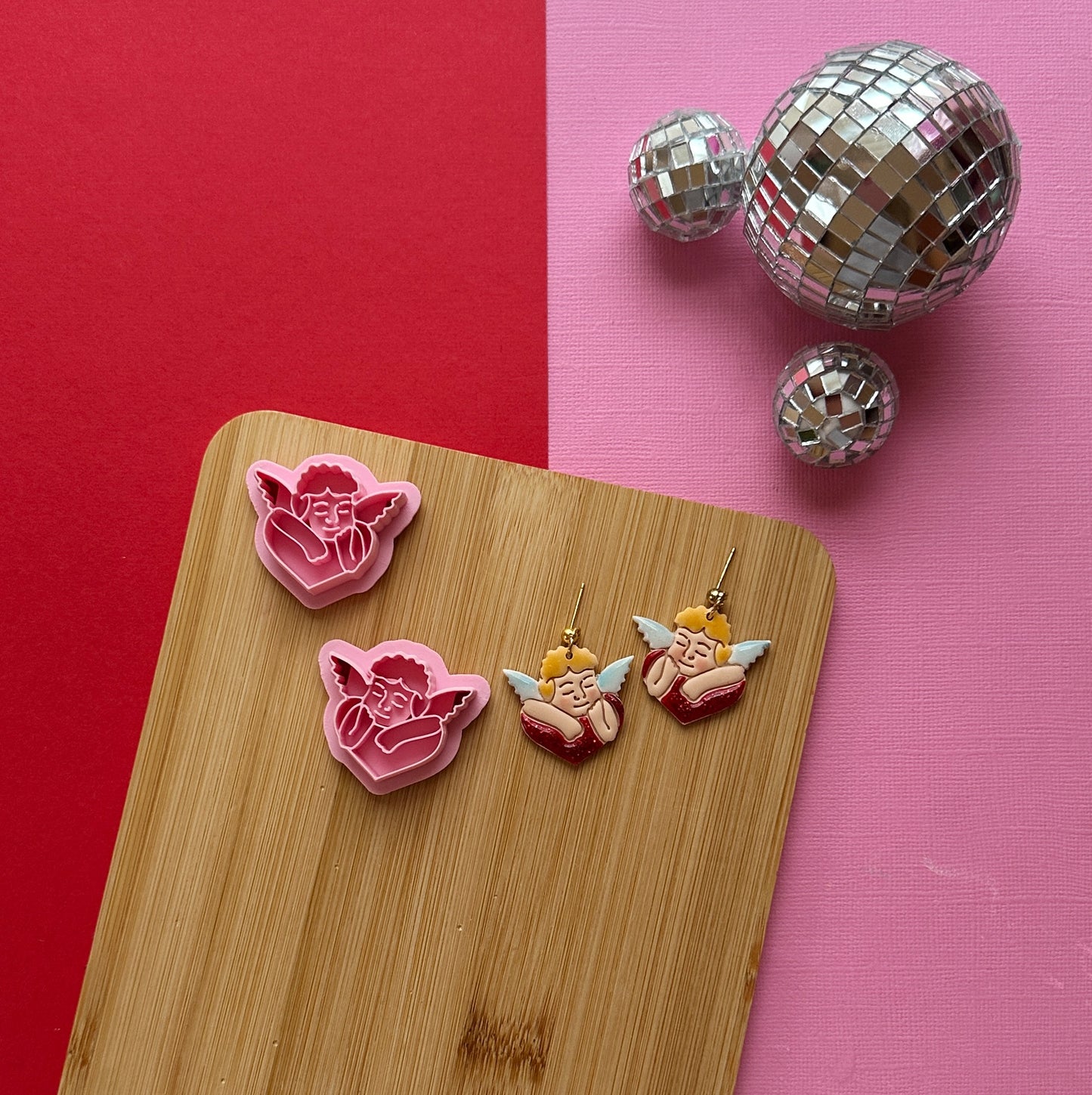 Cherub Heart Clay Cutter