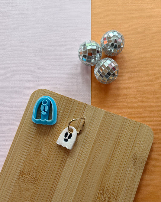 Ghost Hoop Charm Clay Cutter
