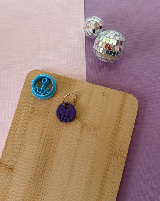Spider Web Charm Clay Cutter
