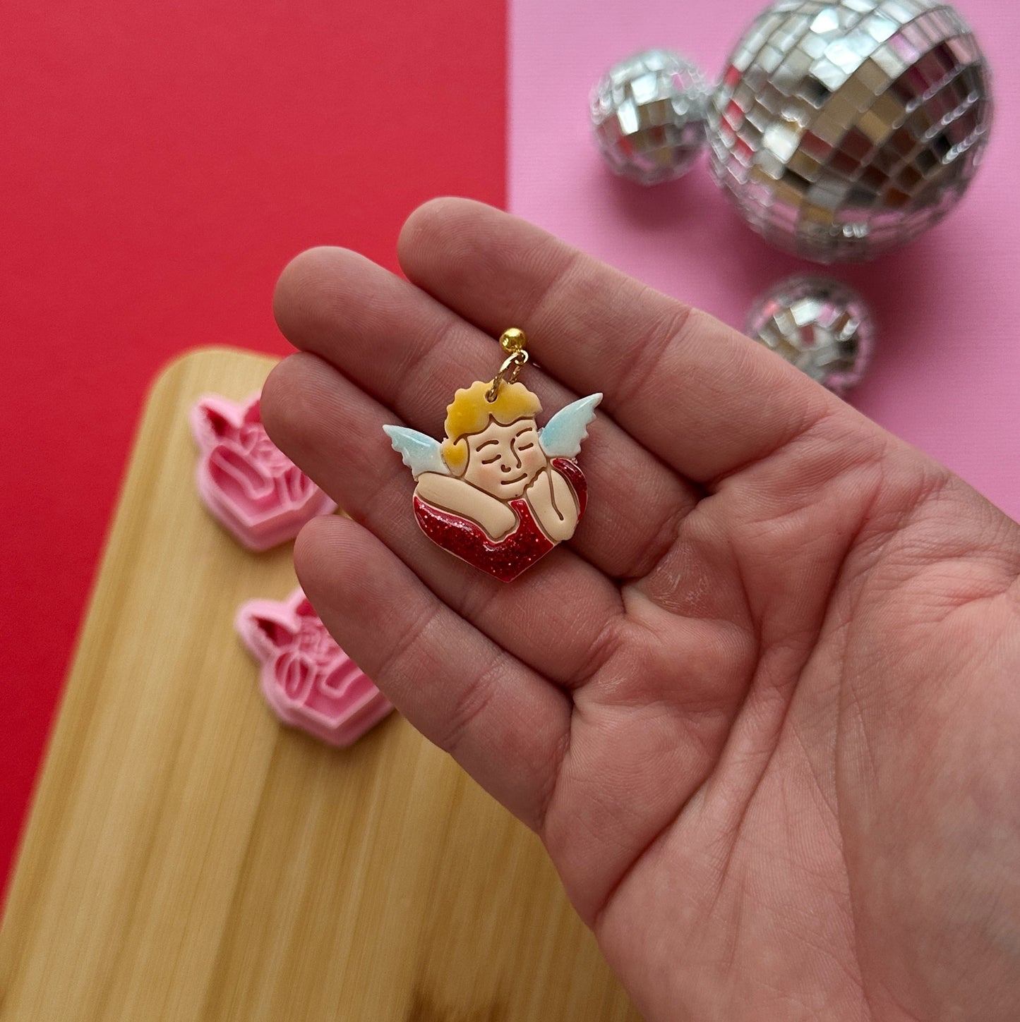 Cherub Heart Clay Cutter