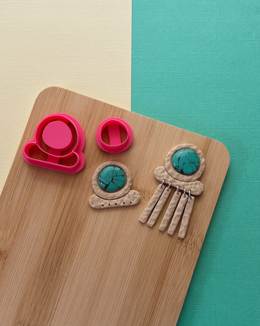 Circle Western Bezel Clay Cutter Set