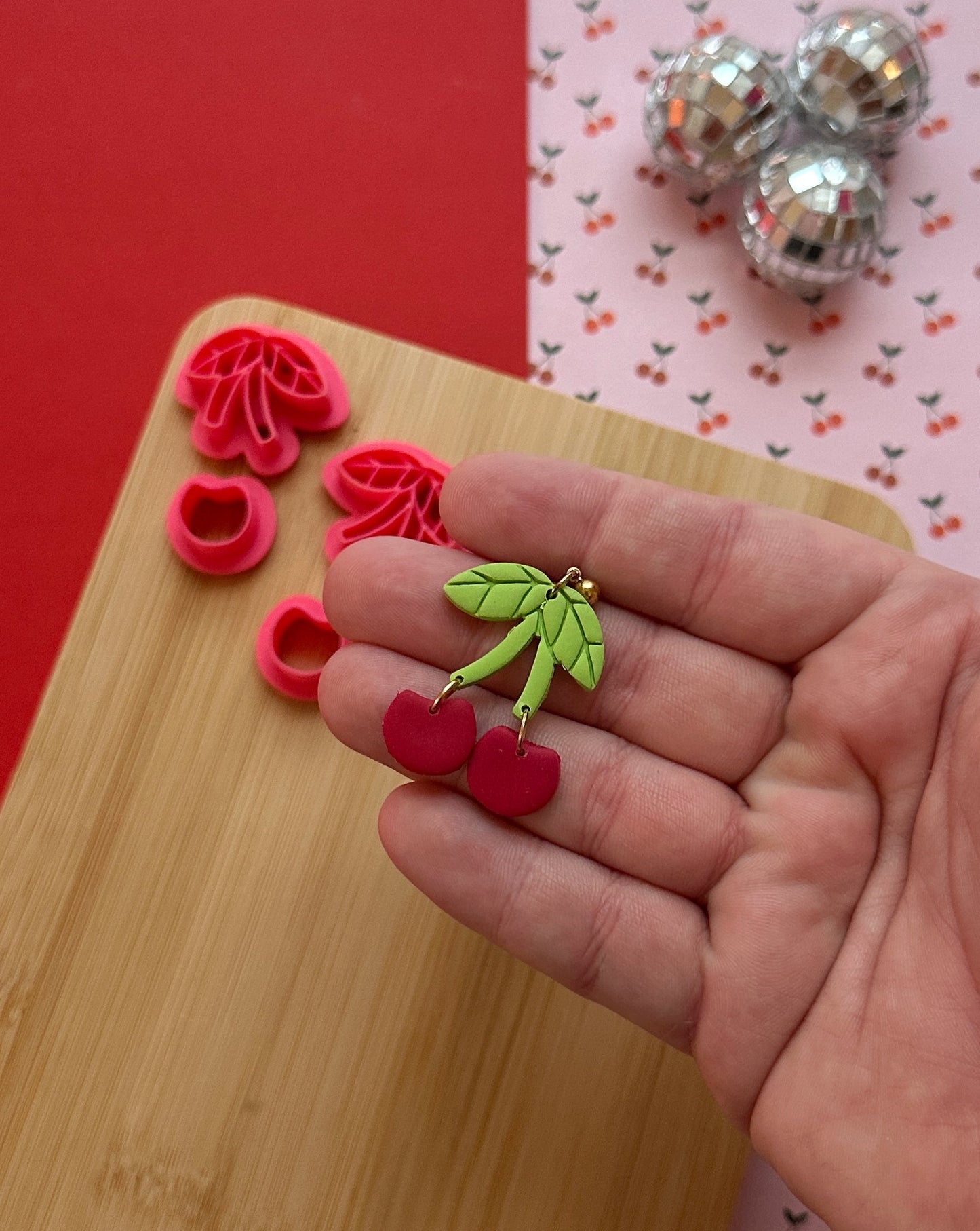 Cherry Clay Cutter Set