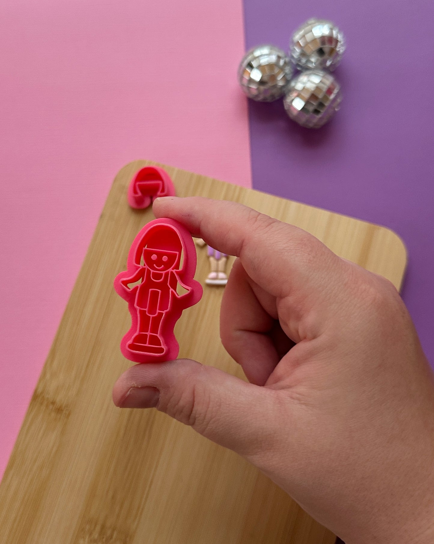 Doll Figurine Clay Cutter Set