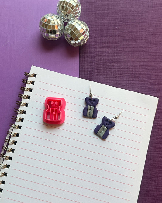 Happy Pencil Sharpener Clay Cutter