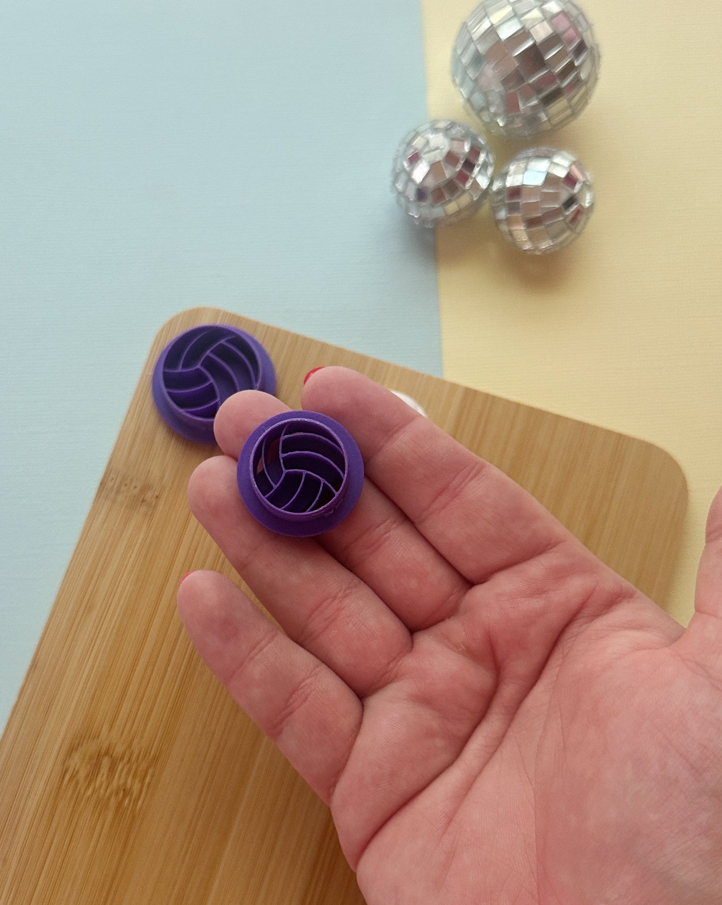 Volleyball Clay Cutter