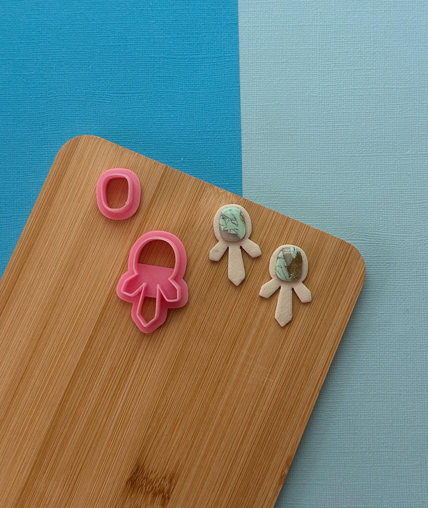 Spiky Statement Stud Clay Cutter Set