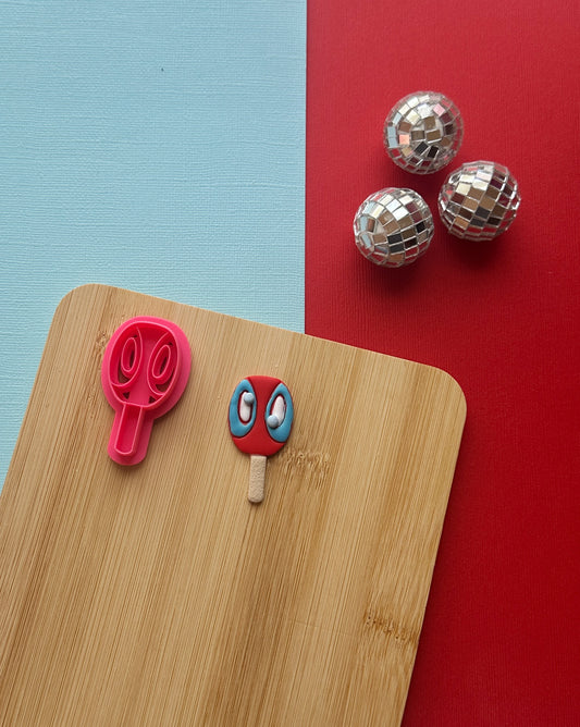 Red Nostalgic Popsicle Clay Cutter