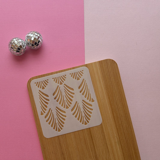 Moroccan Leaf Stencil