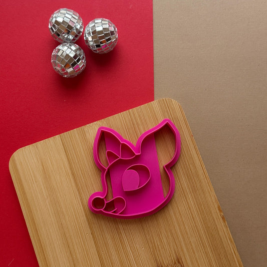 Reindeer Ornament Clay Cutter