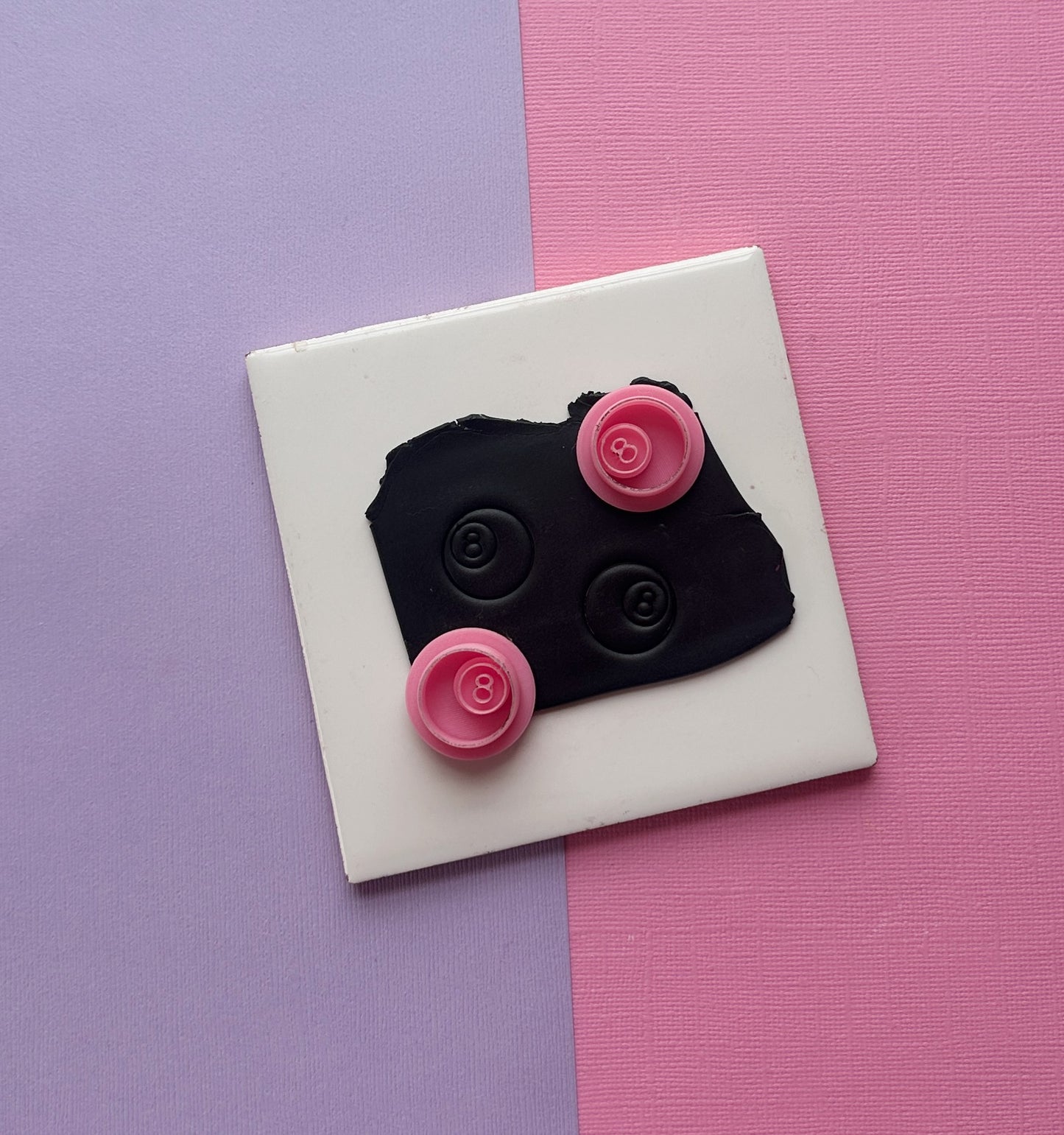 8 Ball Stud Clay Cutter Set