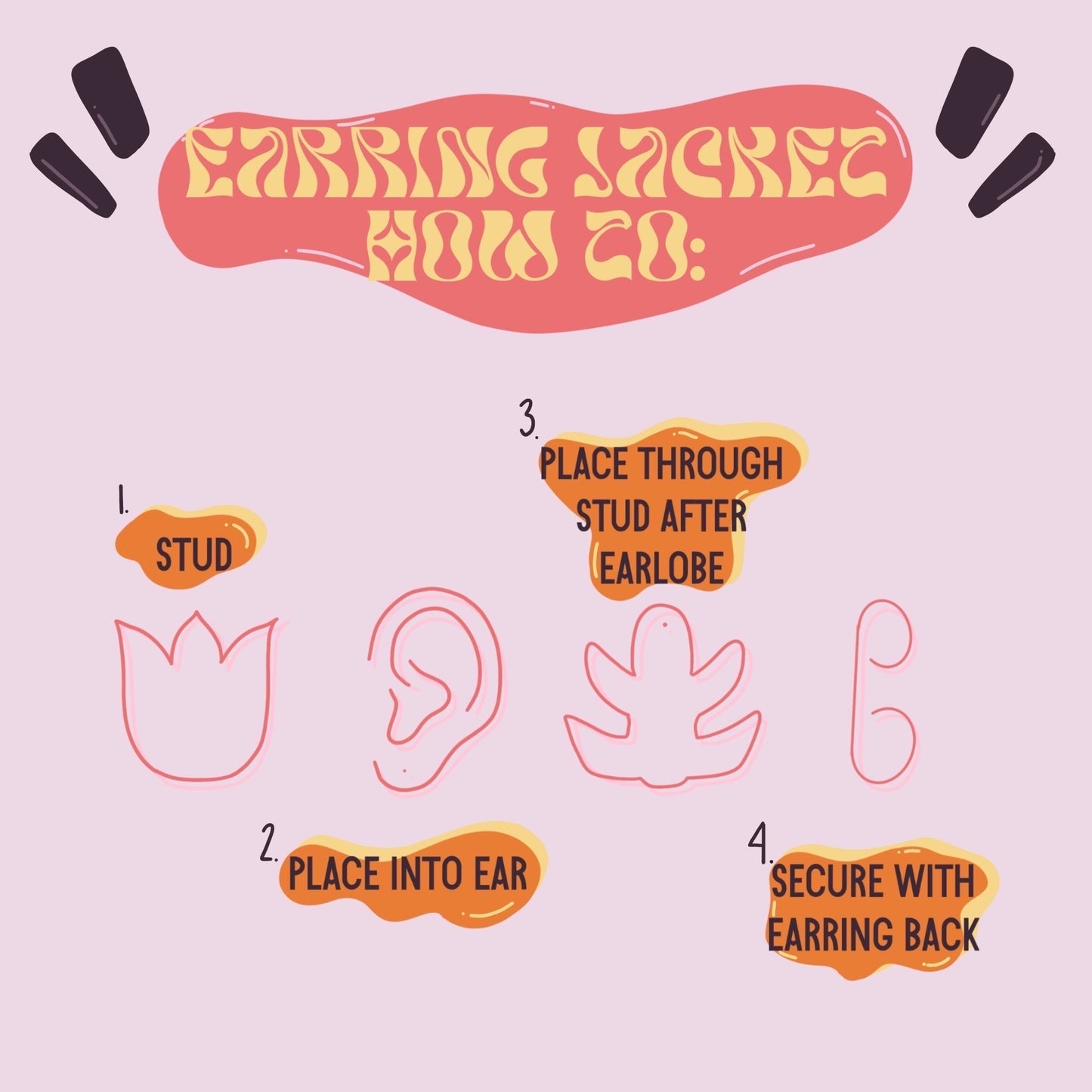 Triple Flower Earring Jacket Clay Cutter Set