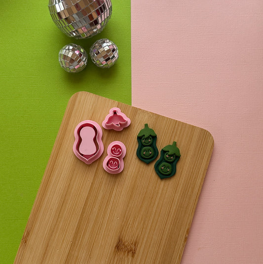 Two Peas in a Pod Clay Cutter Set
