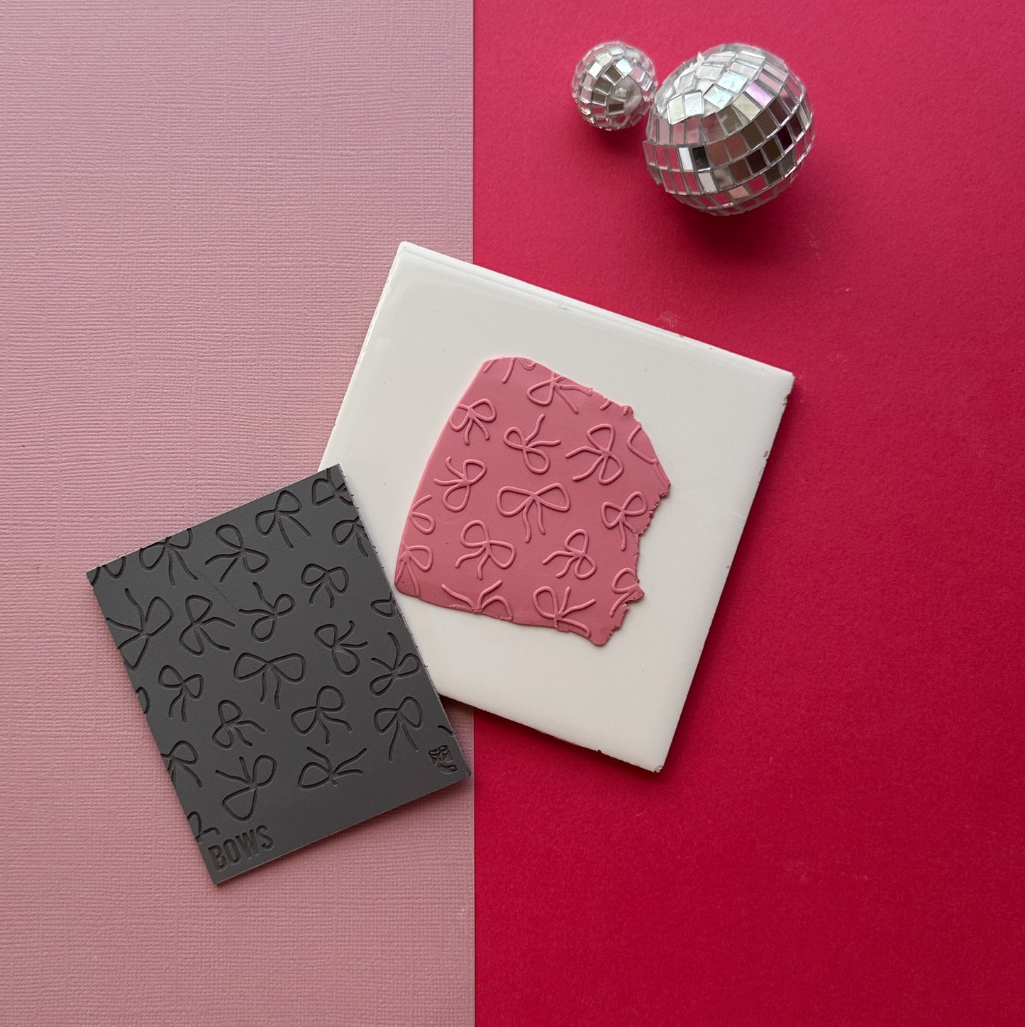 Bow Texture Mat