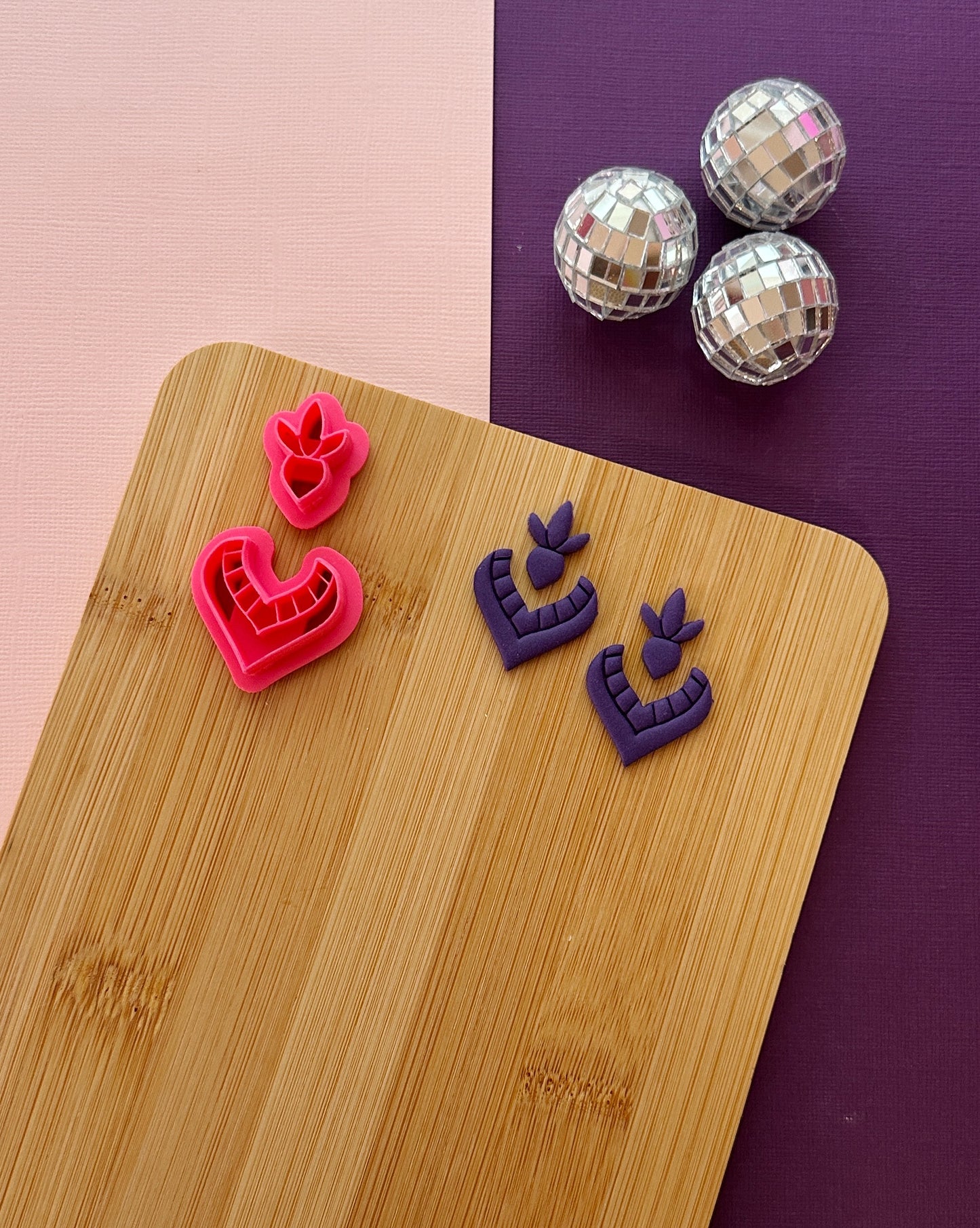 Art Deco Dangle Clay Cutter Set