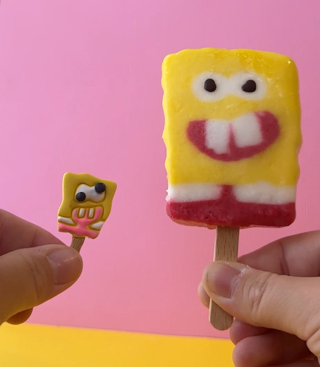 Yellow Nostalgic Popsicle Clay Cutter