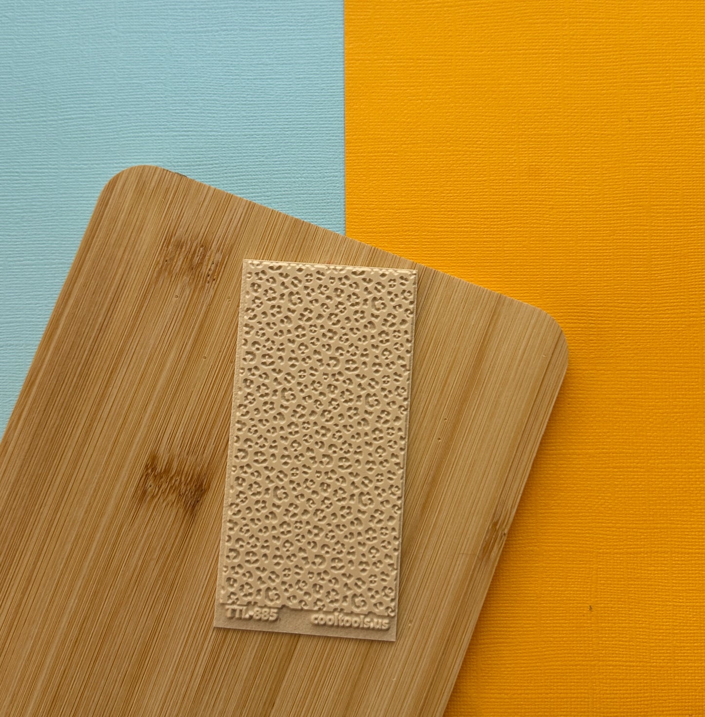 Leopard Print Embossed Texture Mat