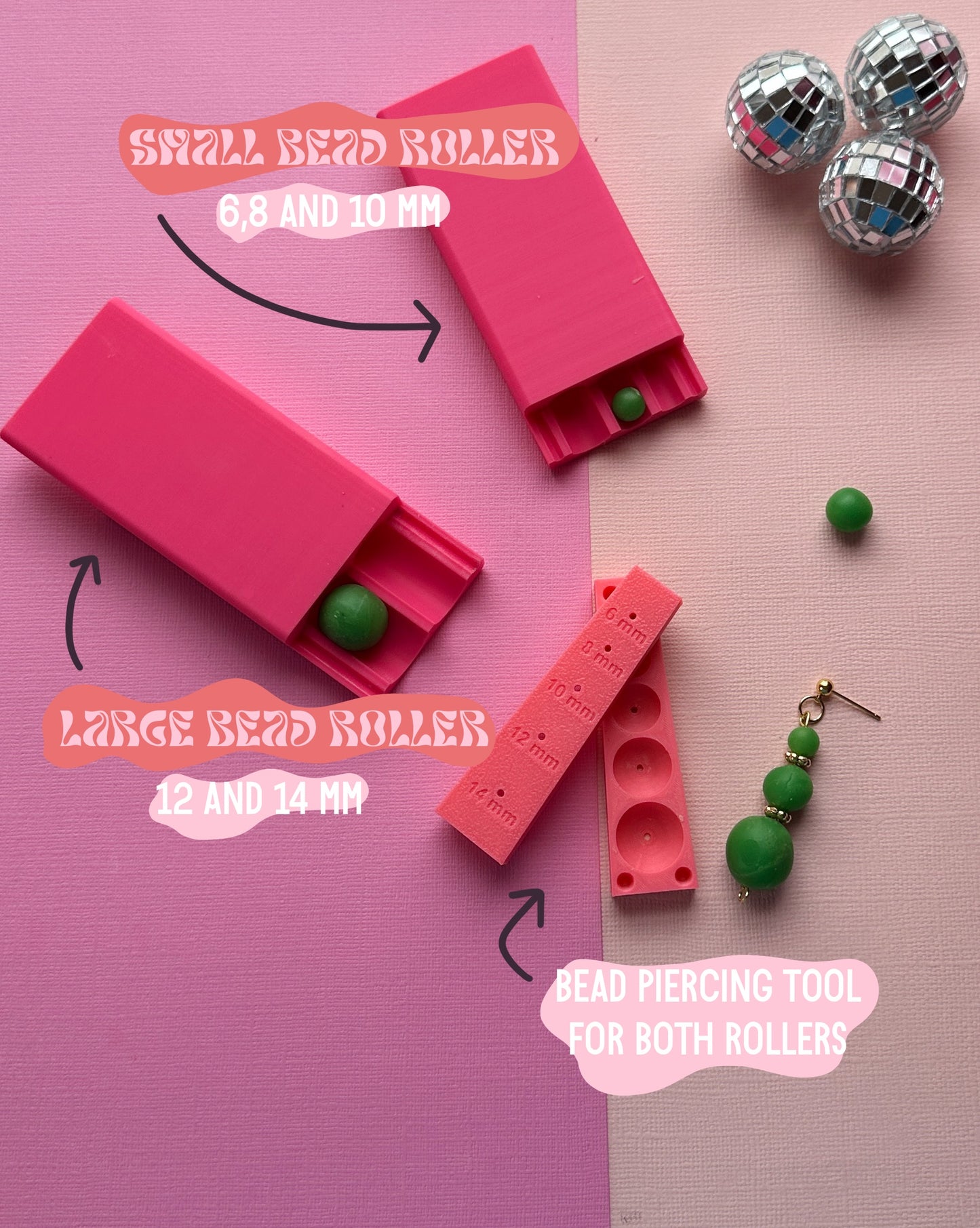 Round Bead Rollers and Piercing Jig