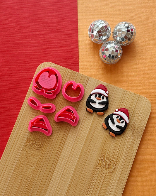 Penguin Builder Clay Cutter Set