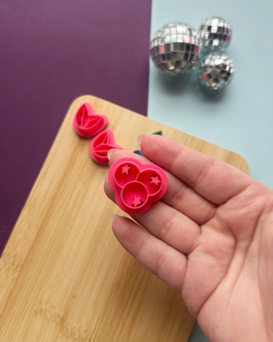 Blueberry Clay Cutter Set