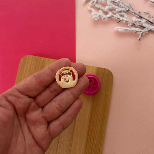 Snowman Sugar Cookie Clay Cutter