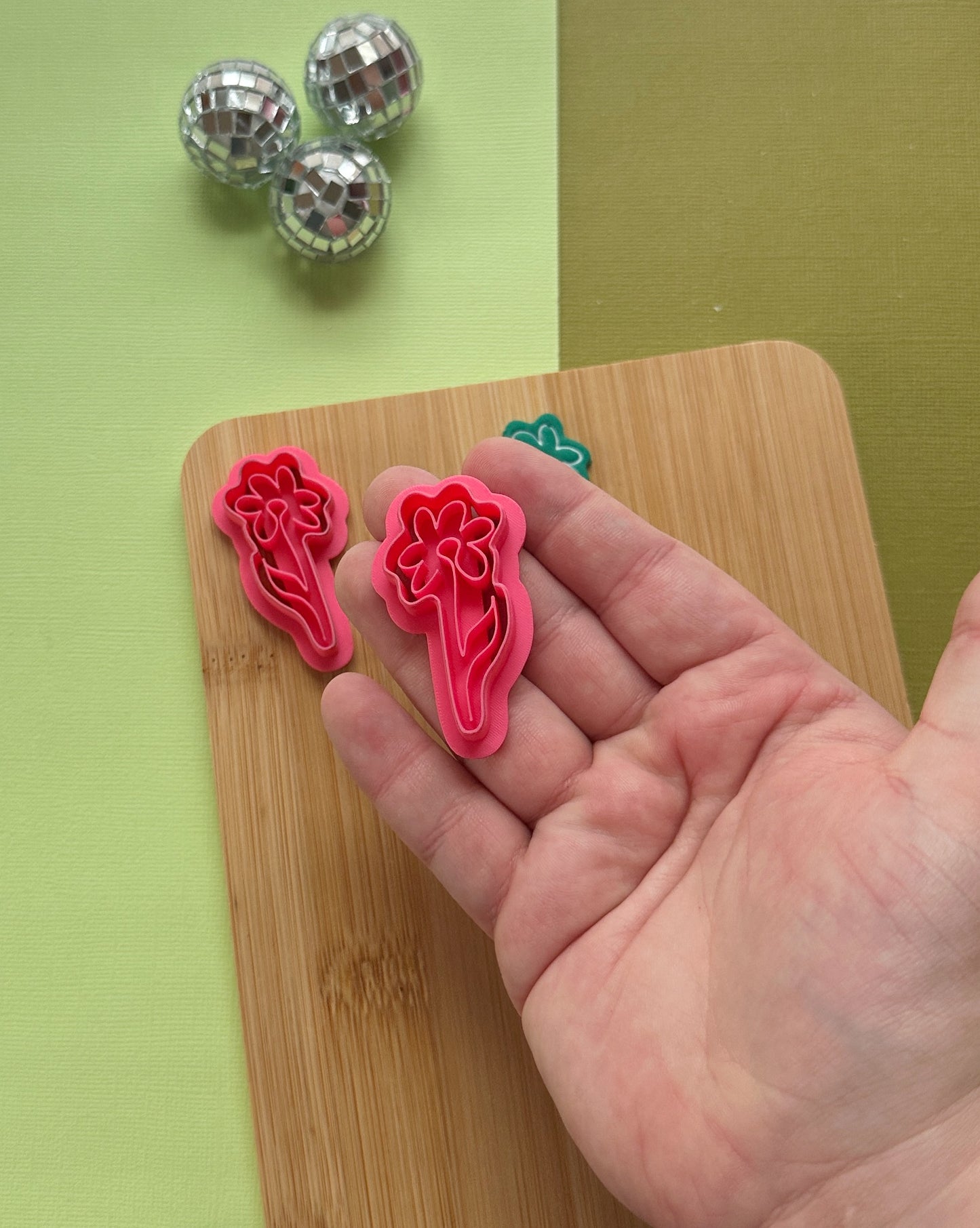 Flower Outline Clay Cutter Set