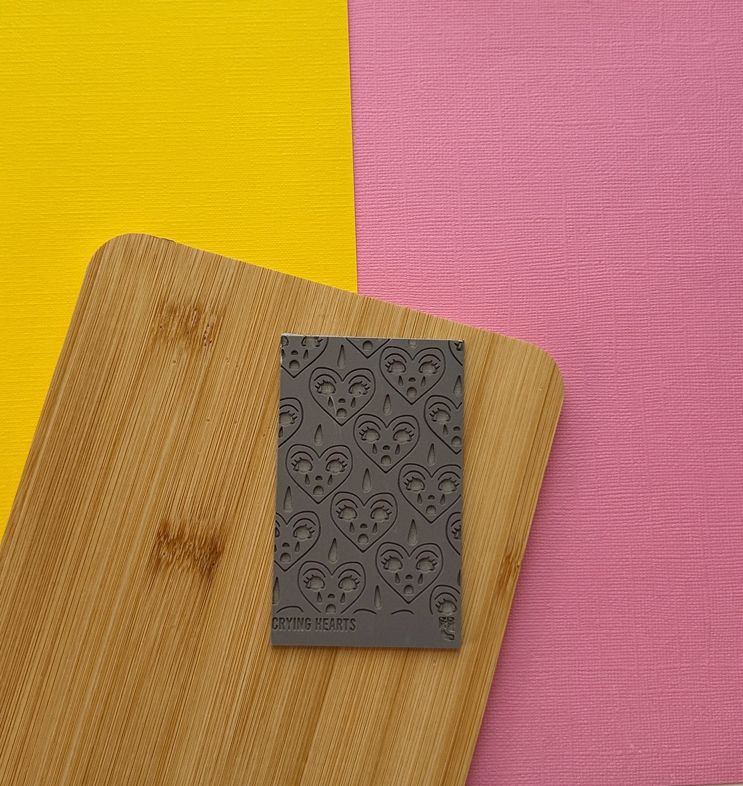 Crying Heart Texture Mat