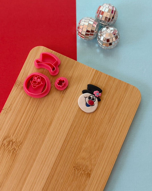 Snowman Clay Cutter Set