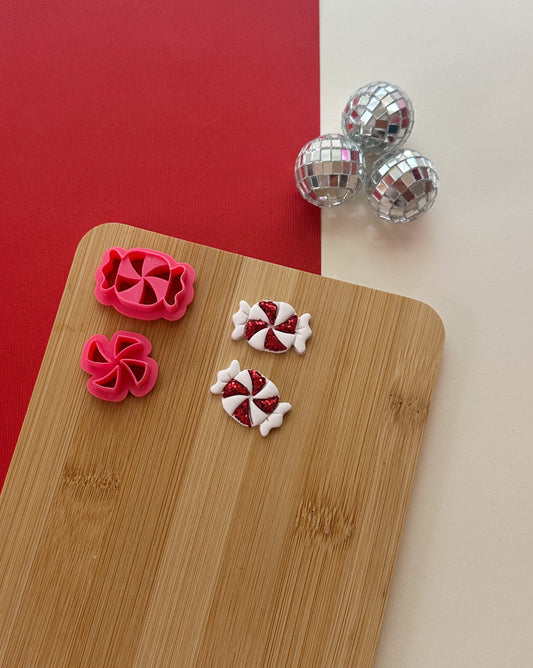 Wrapped Candy Clay Cutter Set