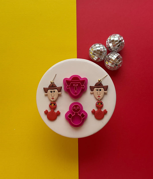 Misfit Cowboy Clay Cutter Set