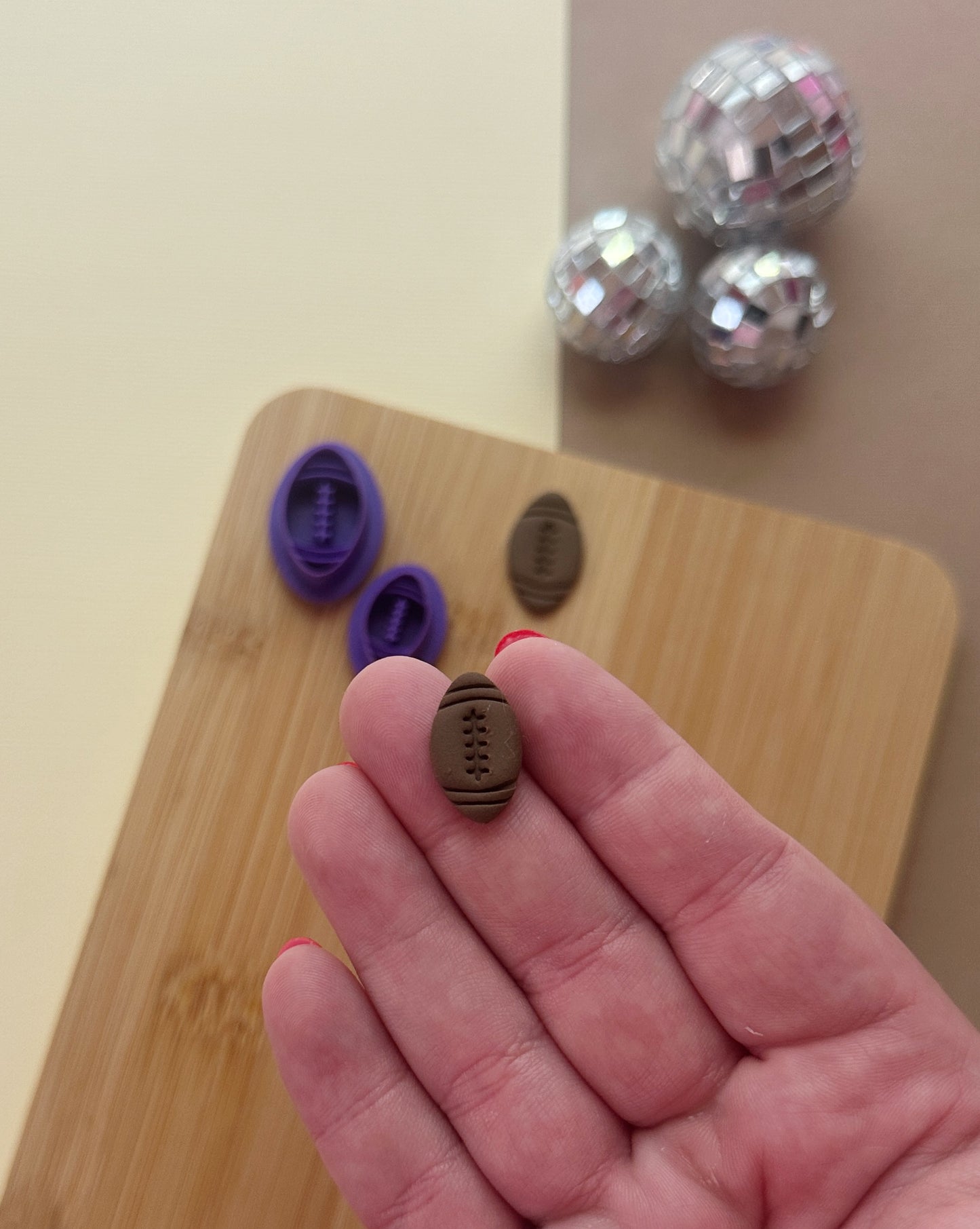 Football Clay Cutter