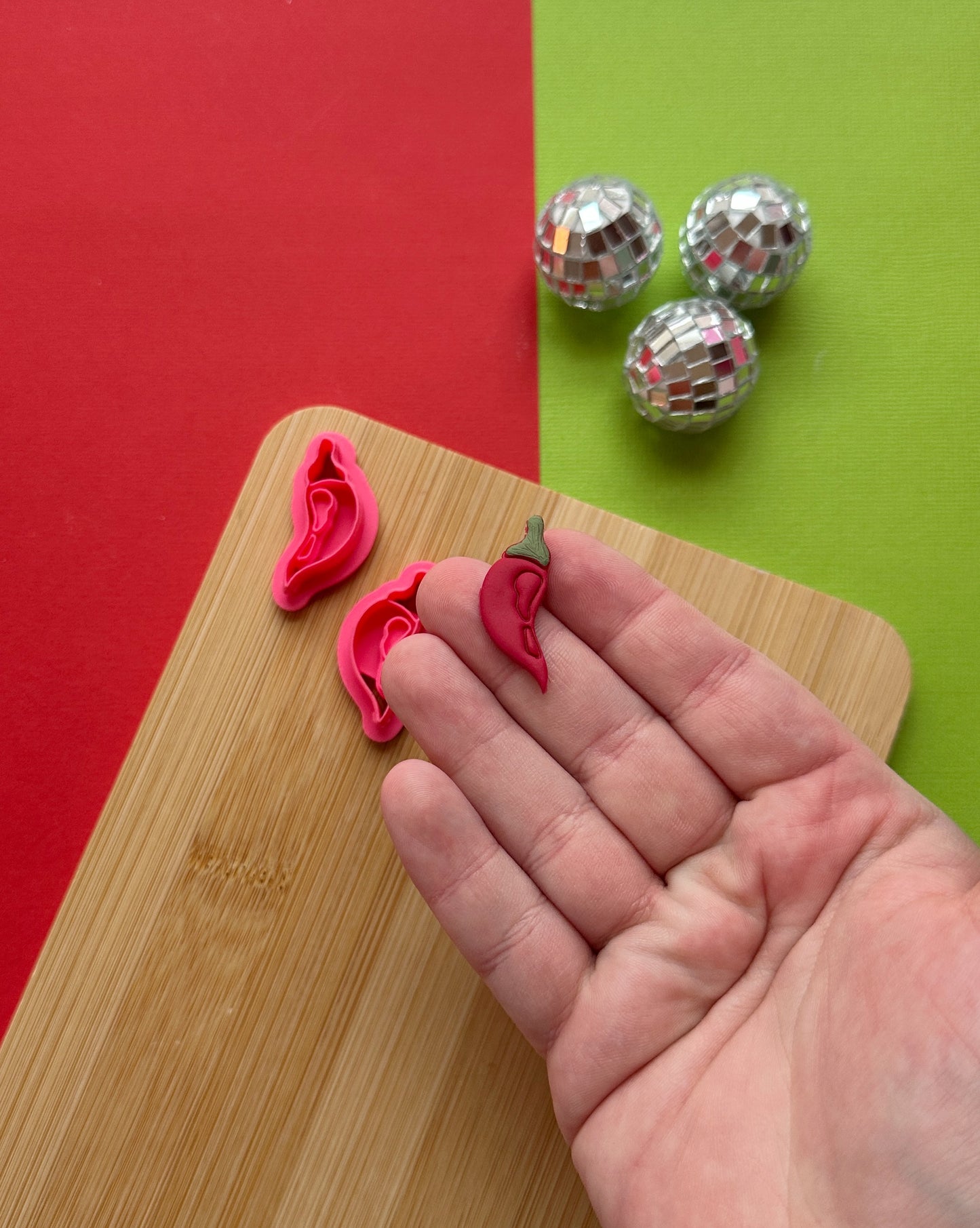 Chili Pepper Clay Cutter Set