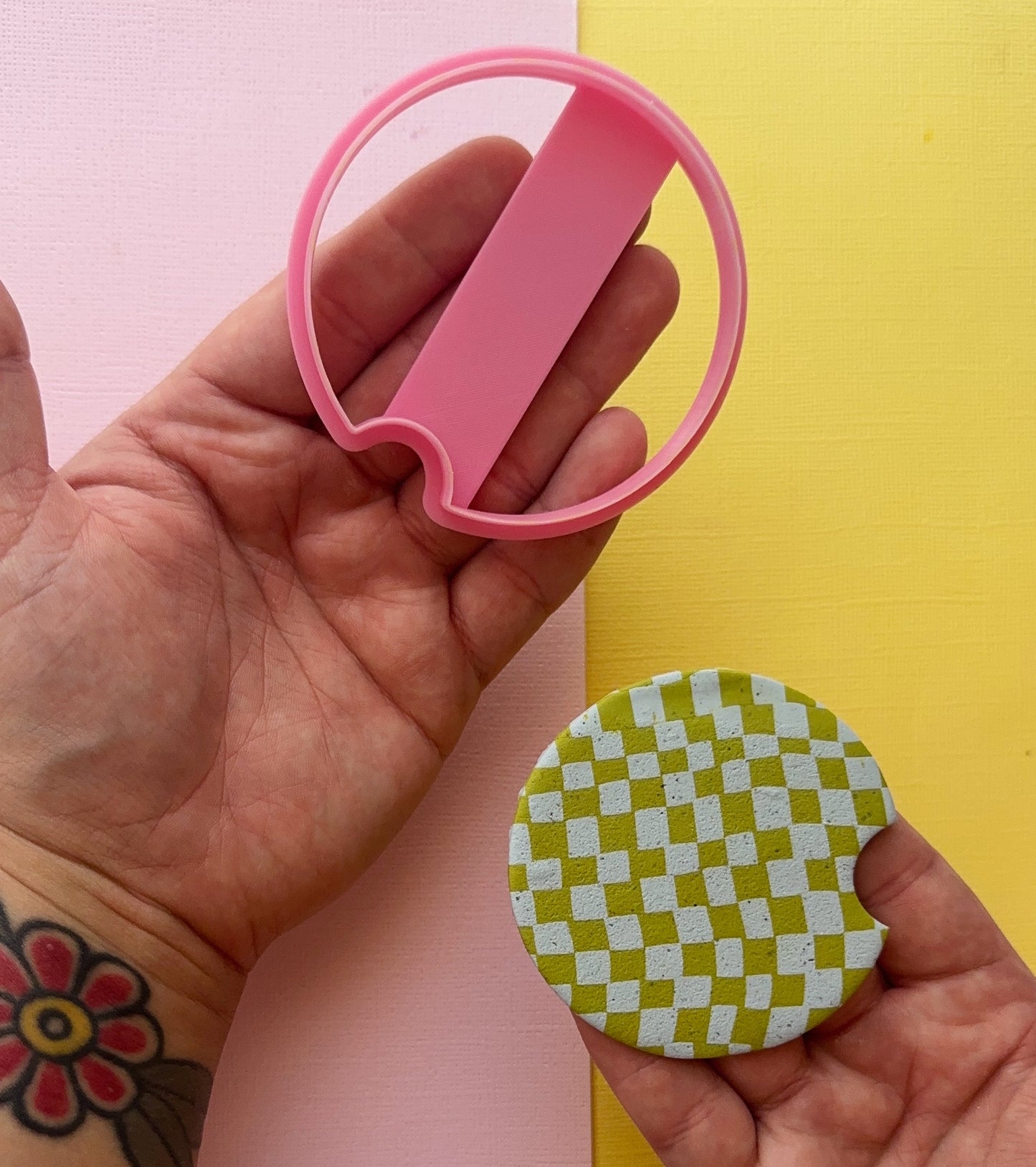 Car Coaster Clay Cutter